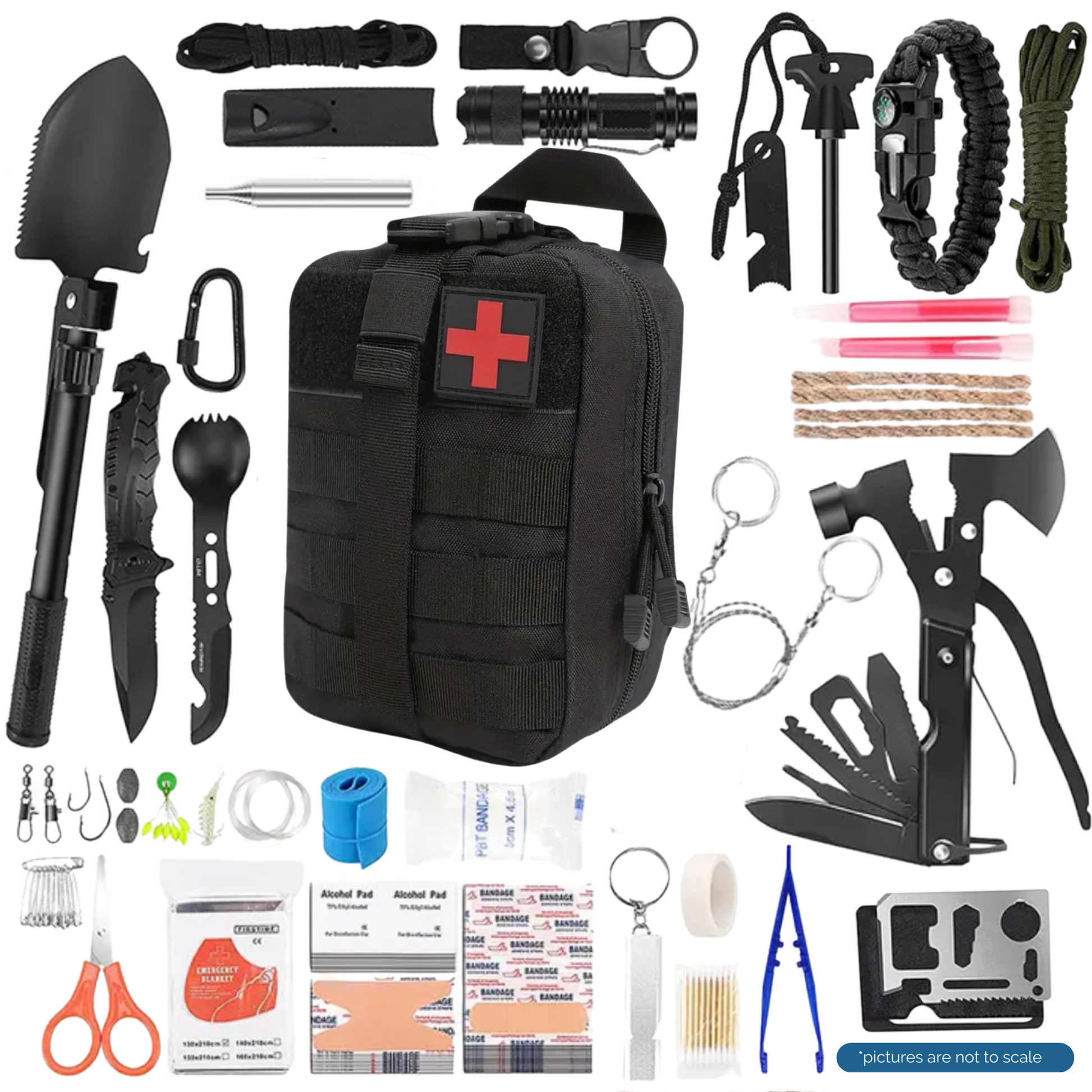 SURVIVAL EMERGENCY KIT 142 – Radzooks