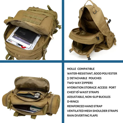 Non tactical clearance backpack